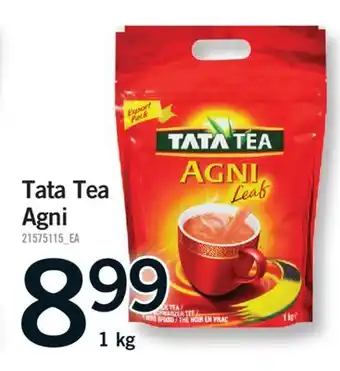 Fortinos TATA TEA AGNI, 1kg offer