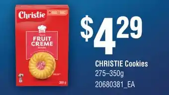 Fortinos CHRISTIE COOKIES, 275–350g offer