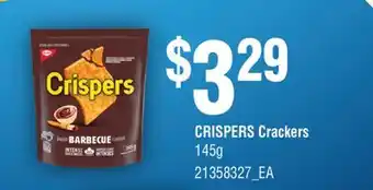 Fortinos CRISPERS CRACKERS, 145G offer
