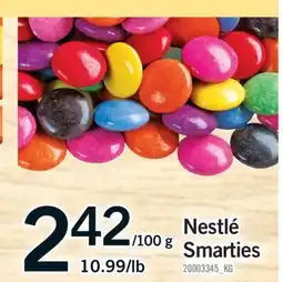 Fortinos NESTLÉ SMARTIES offer