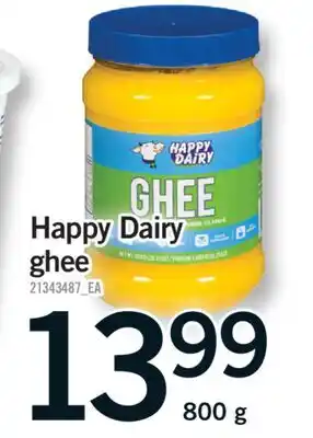 Fortinos HAPPY DAIRY GHEE, 800 g offer