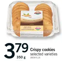 Fortinos CRISPY COOKIES, 350 g offer