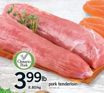 Fortinos PORK TENDERLOIN offer