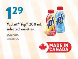 Fortinos YOPLAIT YOP 200 ML offer