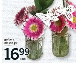 Fortinos GERBERA MASON JAR offer