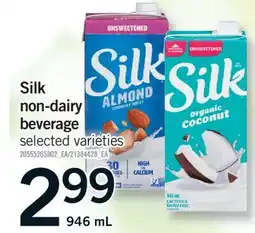 Fortinos SILK NON-DAIRY BEVERAGE, 946 mL offer