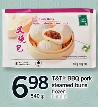 Fortinos T & T BBQ PORK STEAMED BUNS offer