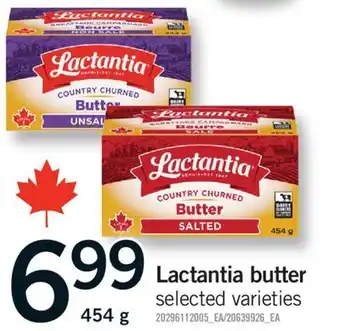 Fortinos LACTANTIA BUTTER, 454 g offer