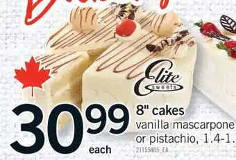 Fortinos 8 CAKES, 1.4-1.6 KG offer