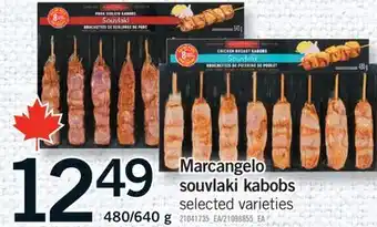 Fortinos MARCANGELO SOUVLAKI KABOBS, 480/640 g offer