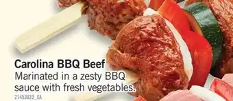 Fortinos CAROLINA BBQ BEEF offer