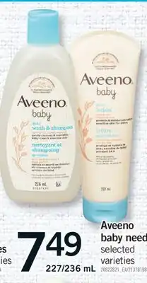 Fortinos AVEENO BABY NEEDS, 227/236 mL offer