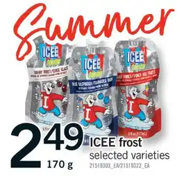 Fortinos ICEE FROST, 170 g offer