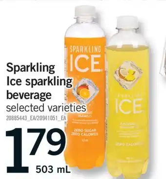 Fortinos SPARKLING ICE SPARKLING BEVERAGE, 503 mL offer