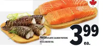 Metro FRESH ATLANTIC SALMON PORTIONS offer