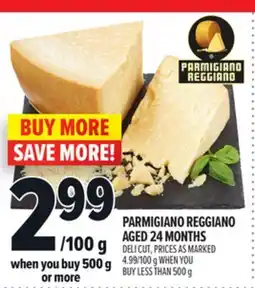 Metro PARMIGIANO REGGIANO AGED 24 MONTHS offer