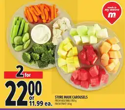 Metro STORE MADE CAROUSELS offer