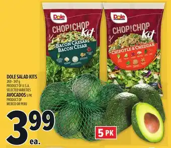 Metro DOLE SALAD KITS offer