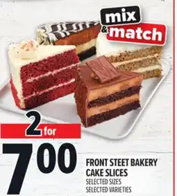 Metro STEET BAKERY CAKE SLICES offer