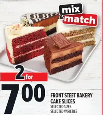 Metro STEET BAKERY CAKE SLICES offer