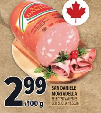 Metro SAN DANIELE MORTADELLA offer