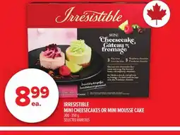 Metro IRRESISTIBLE MINI CHEESECAKES OR MINI MOUSSE CAKE offer