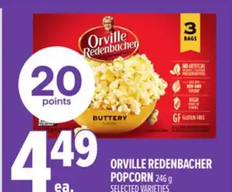 Metro ORVILLE REDENBACHER POPCORN offer
