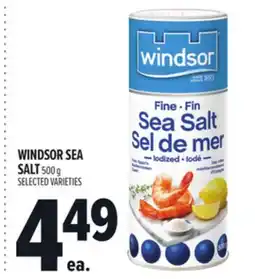 Metro WINDSOR SEA SALT offer