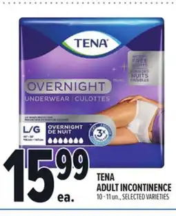 Metro TENA ADULT INCONTINENCE offer