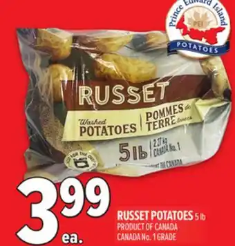 Metro RUSSET POTATOES offer