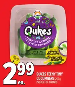 Metro SUNSET QUKES TEENY TINY CUCUMBERS offer