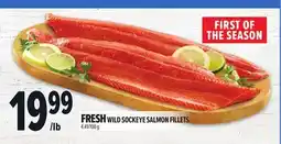 Metro FRESH WILD SOCKEYE SALMON FILLETS offer