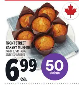 Metro FRONT STREET BAKERY MUFFINS offer