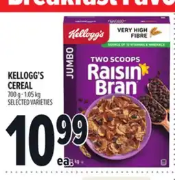 Metro KELLOGG'S CEREAL offer