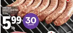 Metro STORE MADE SAUSAGES VALUE PACK offer