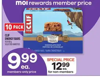 Metro CLIF ENERGY BARS offer