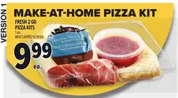 Metro FRESH 2 GO PIZZA KITS offer