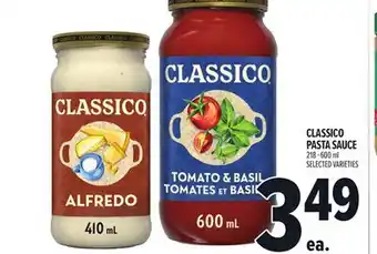 Metro CLASSICO PASTA SAUCE offer