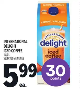 Metro INTERNATIONAL DELIGHT ICED COFFEE offer