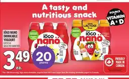 Metro IÖGO NANO DRINKABLE YOGOURT offer