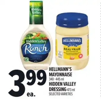 Metro HELLMANN'S MAYONNAISE offer