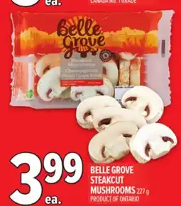 Metro BELLE GROVE STEAKCUT MUSHROOMS offer