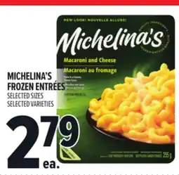 Metro MICHELINA'S FROZEN ENTRÉES offer