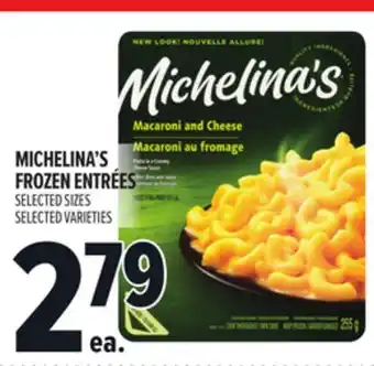 Metro MICHELINA'S FROZEN ENTRÉES offer