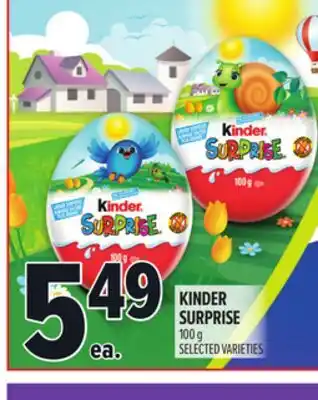 Metro KINDER SURPRISE offer