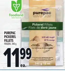 Metro PUREPAC PICKEREL FILLETS offer