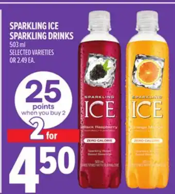 Metro SPARKLING ICE SPARKLING DRINKS offer