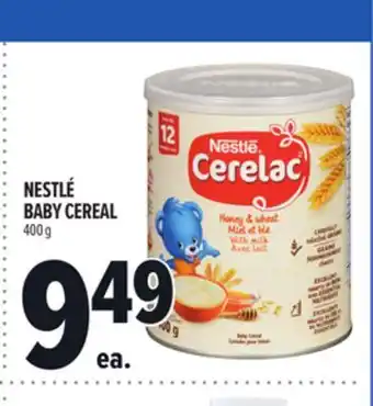 Metro NESTLÉ BABY CEREAL offer
