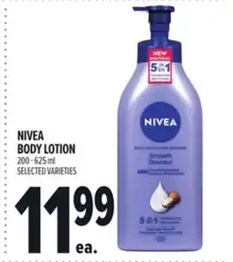 Metro NIVEA BODY LOTION offer