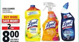 Metro LYSOL CLEANERS offer